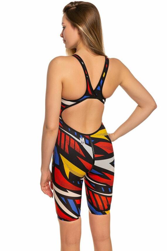M0263 01 X9W Women racing open back swimsuit Force - 3