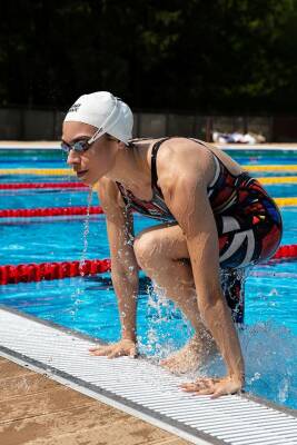 M0263 01 X9W Women racing open back swimsuit Force - 5