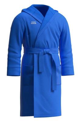 M0971 02 4 04W Bathrobe Cuddly, S, Blue