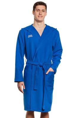 M0971 02 4 04W Bathrobe Cuddly, S, Blue - 3