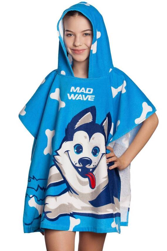 Mad Wave Çocuk HUSKY Poncho, 70*130 cm - 3