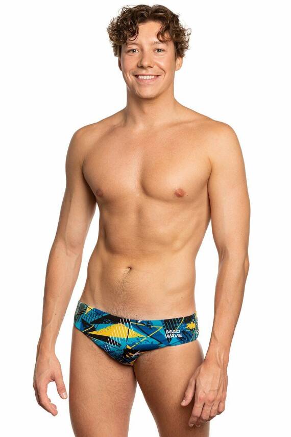 Mad Wave Erkek Mayo antichlor Cult PBT H2, S, Mavi - 3