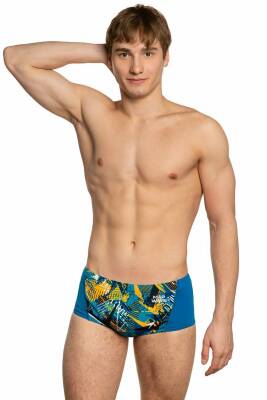 Mad Wave Erkek Mayo antichlor Race PBT H2, Mavi - 3