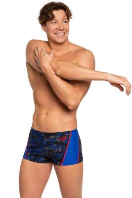 Mad Wave Erkek Mayo Splash Anti-chlor L2, Mavi - 2