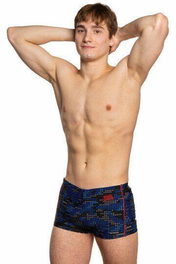 Mad Wave Erkek Mayo X-Pert Anti-chlor L2, Mavi - 3