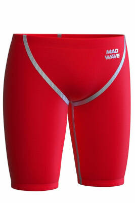 Mad Wave Erkek Yarış Mayo Forceshell, Kırmızı