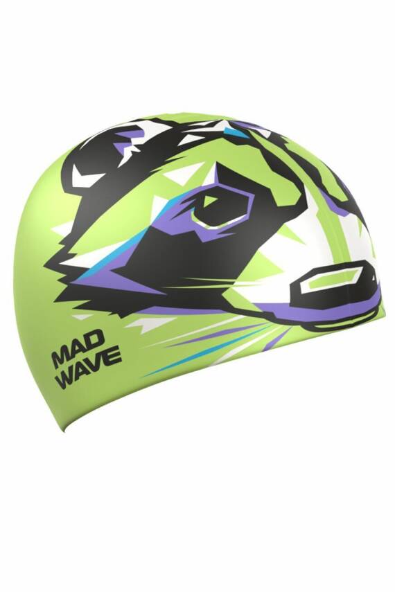 Mad Wave Genç Silikon Bone Raccoon, One size, Lime - 1