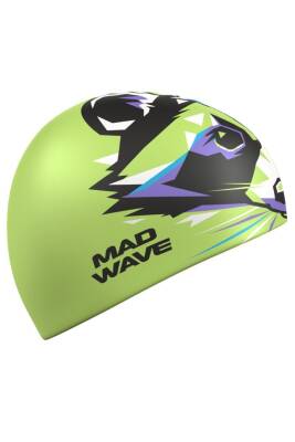 Mad Wave Genç Silikon Bone Raccoon, One size, Lime - 2