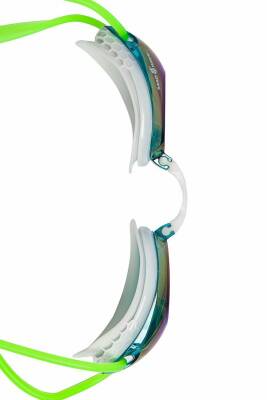 Mad Wave HONEY Rainbow Mavi/Yeşil Yüzücü Gözlüğü - 3