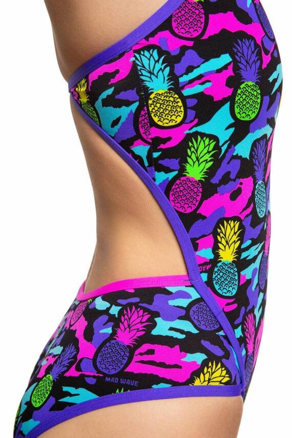 Mad Wave Kadın Mayo antichlor Daria PBT J8, Mor - 4