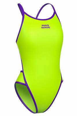 Mad Wave Kadın Mayo antichlor Daria PBT, S, Lime