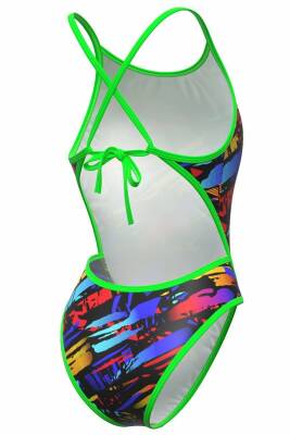 Mad Wave Kadın Mayo antichlor Diana PBT H0, Multi - 2