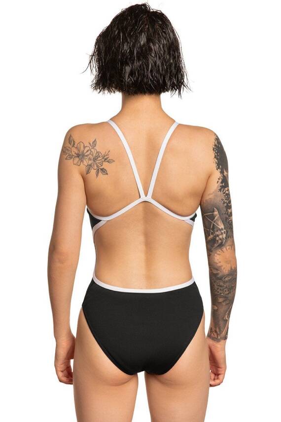 Mad Wave Kadın Mayo antichlor Flare PBT H4, Siyah - 3