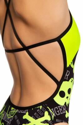 Mad Wave Kadın Mayo antichlor Tokio PBT H5, Yeşil - 4