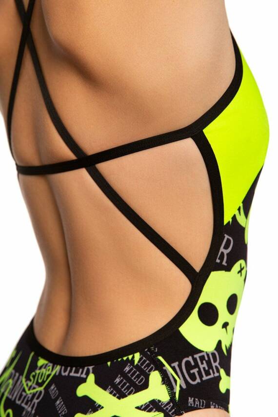 Mad Wave Kadın Mayo antichlor Tokio PBT H5, Yeşil - 4