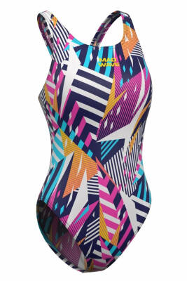 Mad Wave Kadın Mayo antichlor Wave PBT J9,  Multi