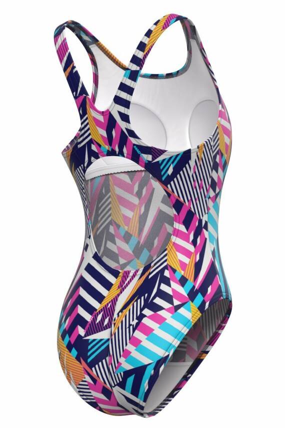 Mad Wave Kadın Mayo antichlor Wave PBT J9,  Multi - 2