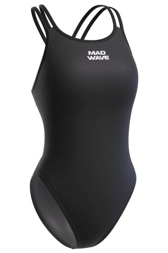 Mad Wave Kadın Mayo Crossback Siyah - 1