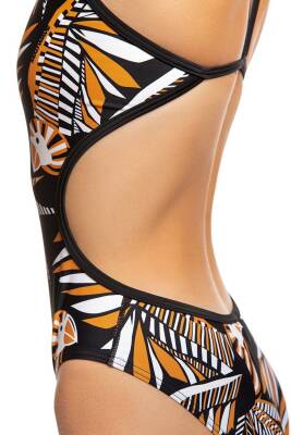 Mad Wave Kadın Mayo Flare Anti-chlor L6, Multi - 4