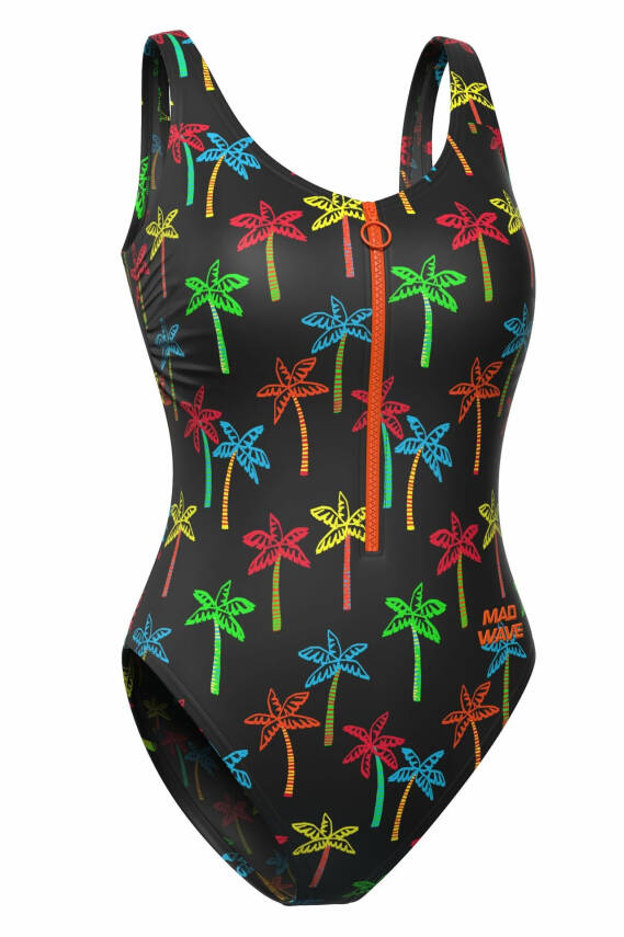 Mad Wave Kadın Mayo Siena Anti-chlor K9, Siyah - 1