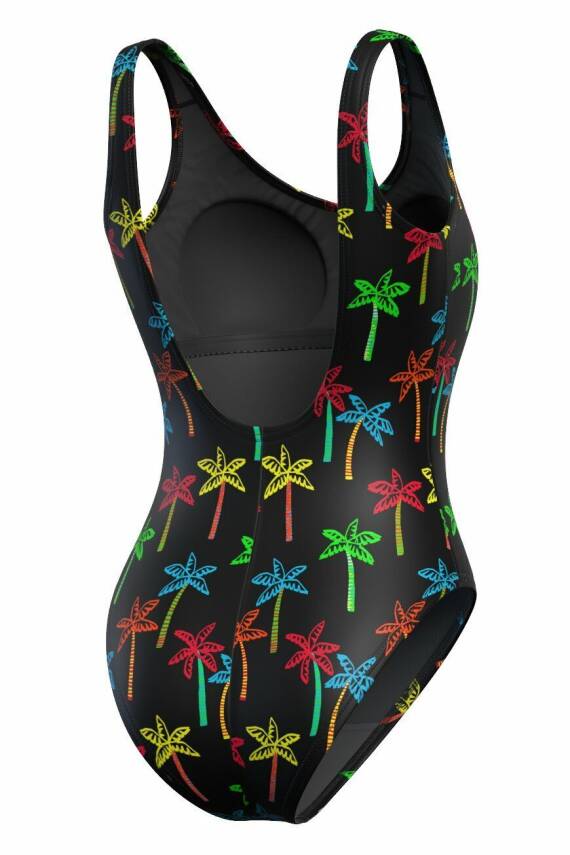 Mad Wave Kadın Mayo Siena Anti-chlor K9, Siyah - 2