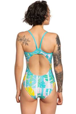 Mad Wave Kadın Mayosu Nera Turkuaz - 3