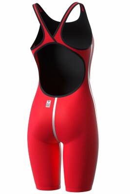 Mad Wave Kadın Yarış Mayosu FORCESHELL, Kırmızı - 2