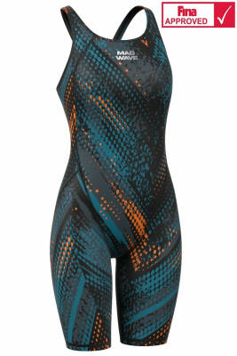 Mad Wave Kadın Yarış Mayosu Revolution S6, Grey