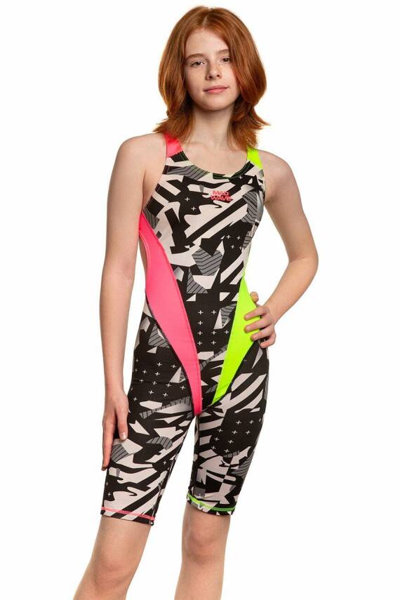 Mad Wave Kız Çocuk Mayosu antichlor Kneeskin - 2