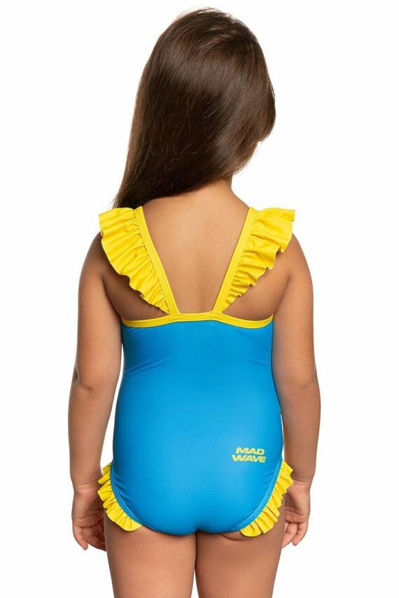 Mad Wave Kız Çocuk Mayosu Bella N2, Beyaz - 3