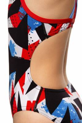 Mad Wave Kız Çocuk Mayosu Crossback - 4