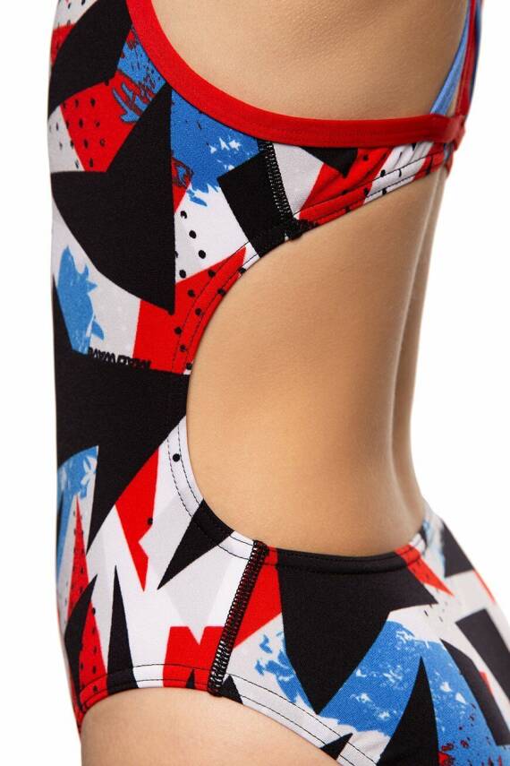 Mad Wave Kız Çocuk Mayosu Crossback - 4