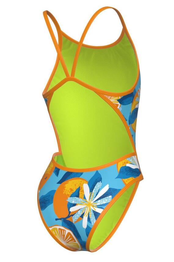 Mad Wave Kız Çocuk Mayosu Portakal - 2