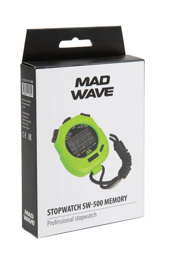 Mad Wave Kronometre STOPWATCH SW-500 memory, 500, - 4