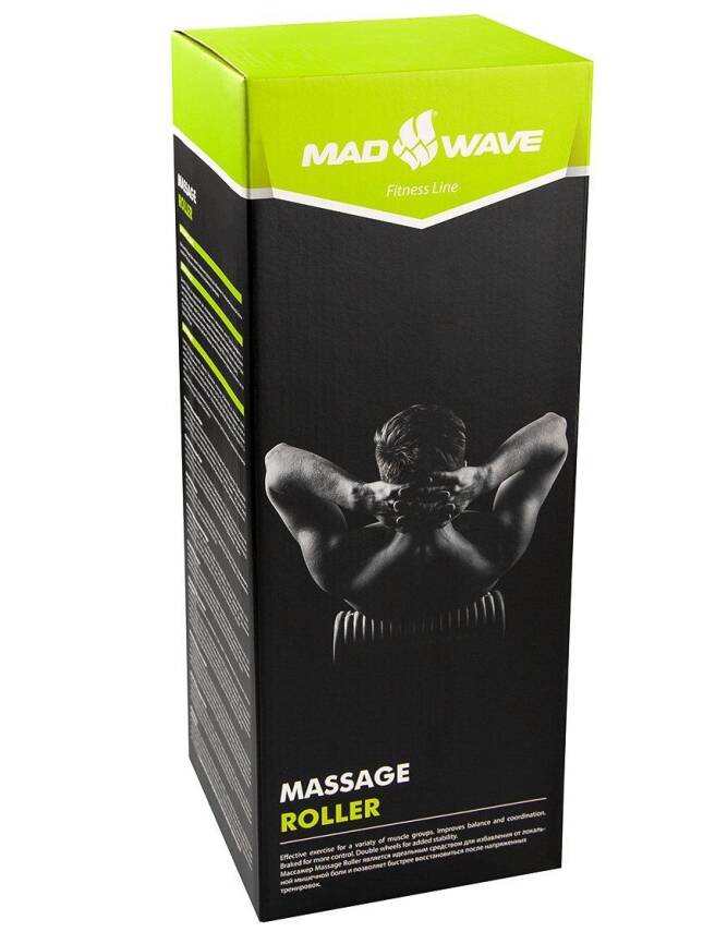 Mad Wave Masaj Roller Siyah - 4