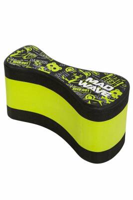 Mad Wave Pullbuoy Pull buoy EXT Printed, Lime