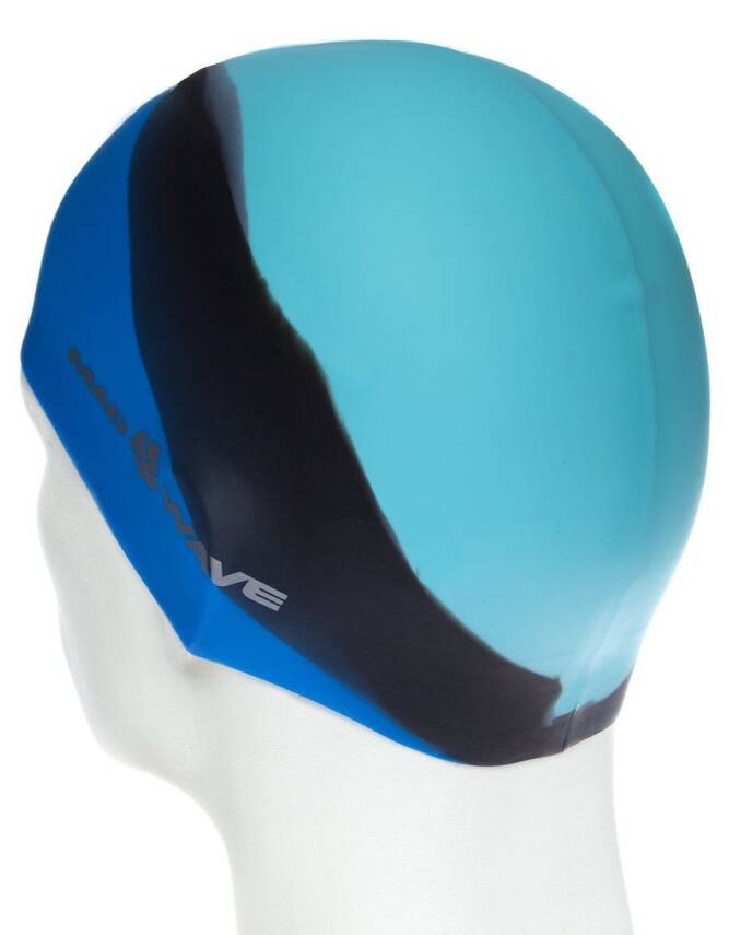 Mad Wave Silicone cap Multi Adult Blue One size - 2