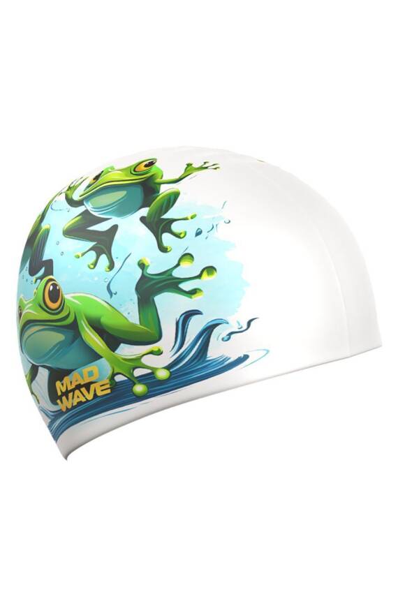 Mad Wave Silikon Bone Frogs HQ, One size, Beyaz - 2