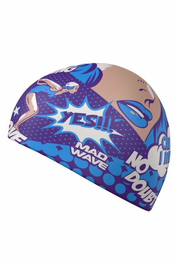 Mad Wave Silikon Bone Pop-art, Mavi - 3