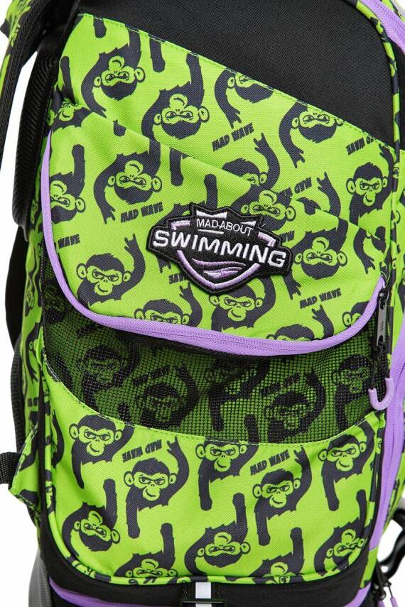 Mad Wave Sırt Çantası Mad Team Kırmız Desenli 45LT - 4