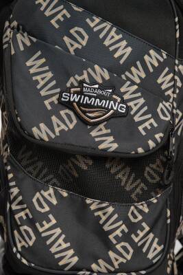 Mad Wave Sırt Çantası Mad Team Siyah Desenli 45LT - 3