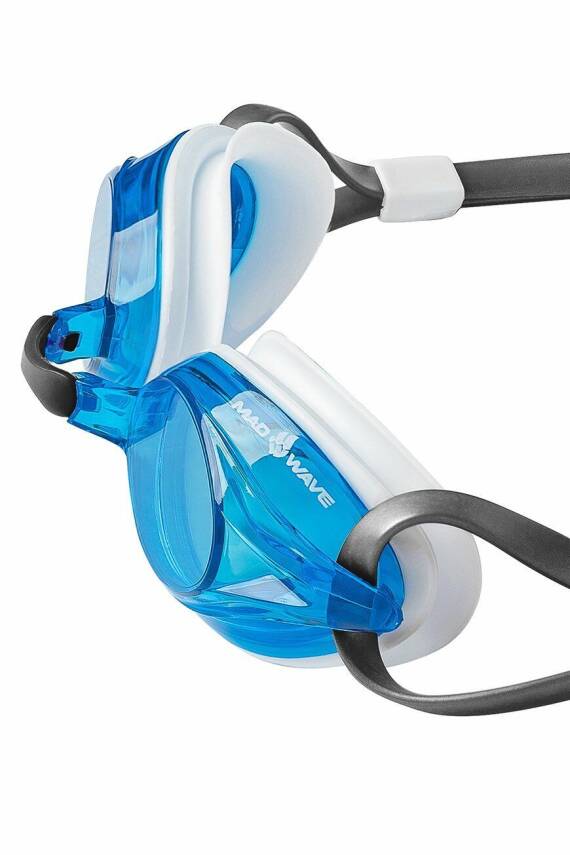 Mad Wave SPURT Gri Beyaz Yüzme Gözlüğü - 5