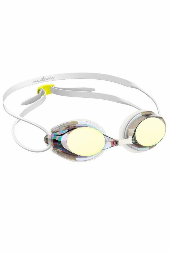 Mad Wave Streamline Yarış Gözlüğü Beyaz Rainbow - 1