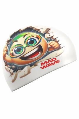 Mad Wave Yetişkin Silikon Bone Smile HQ, Beyaz