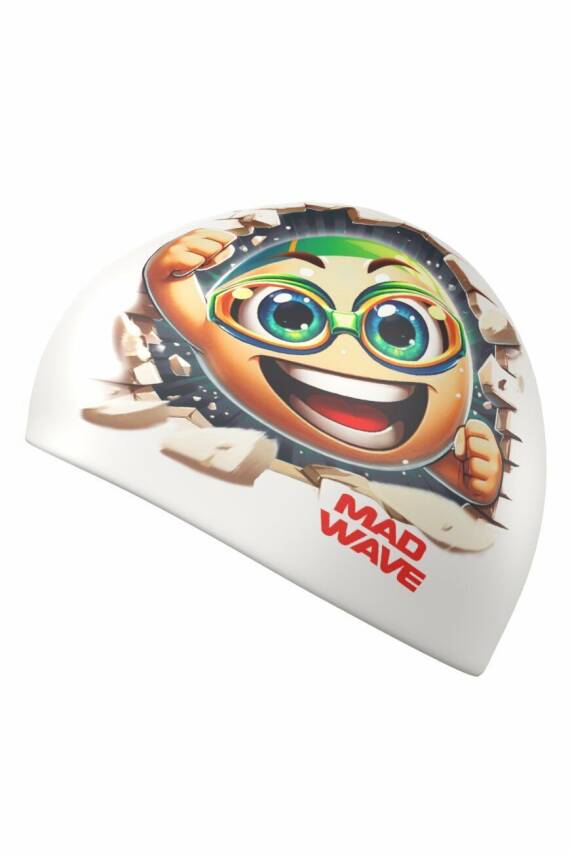 Mad Wave Yetişkin Silikon Bone Smile HQ, Beyaz - 3