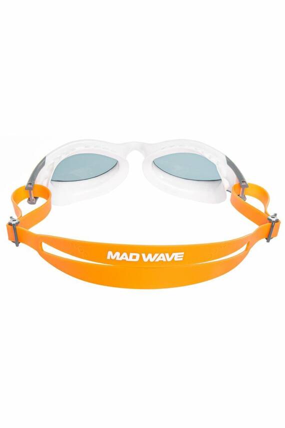 Mad Wave Yüzme Gözlüğü Flame II, One size, Silver - 2