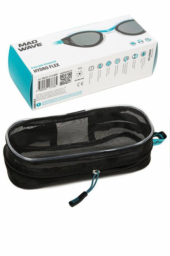 Mad Wave Yüzme Gözlüğü Hydro flex, One size, Azure - 5